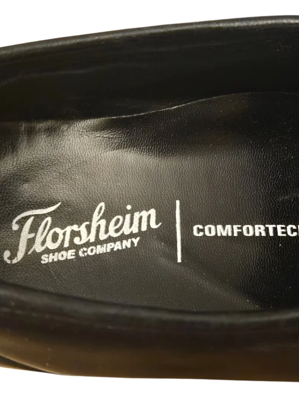 Florsheim Men's Riva Black Moc Toe Slip On Leather Dress Loafer 10 3E Wide